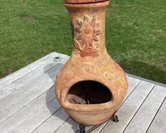 Terra Cotta fire chimney