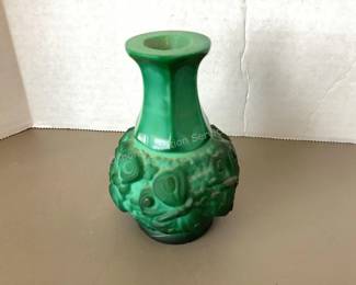 Desna Czech slag vase