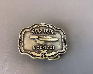 Star Trek belt buckle