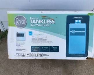 Rheem tankless gas water heater