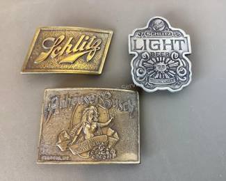 Beer belt buckles