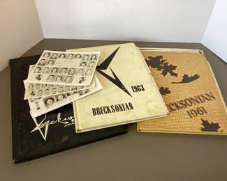 Vintage Breckenridge yearbooks