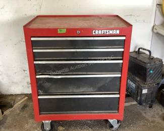Craftsman toolbox & contents