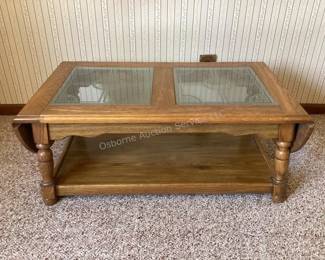 Drop leaf coffee table