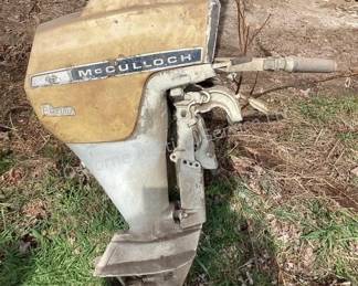 McCulloch Electric boat motor