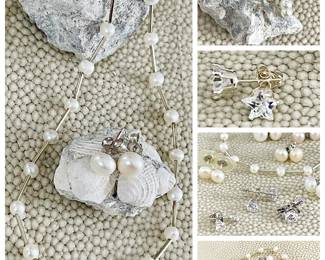 STERLING SUMMER SALE on Select jewelry pieces as shown in the above images. 
Earrings • Necklaces  • Rings • Pendants