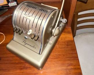 1950s Paymaster Series S-600 with its key