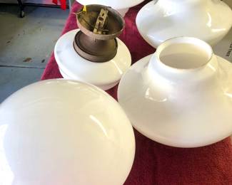 Detail pic, Antique to Vintage glass globes