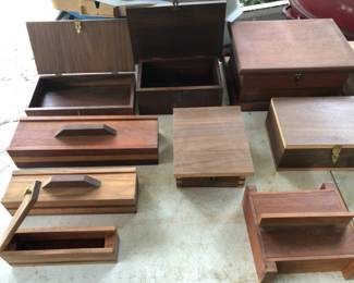 Wood boxes