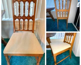 - *Vintage 1960s Dolly Madison
(6) Dining Side Chairs