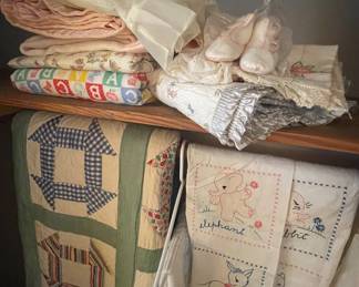Antique to Vintage linens