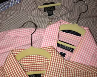 Very nice Men’s large shirts. Jos. A Banks.