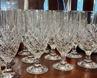 (12) Godinger Dublin 12oz. Goblets