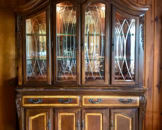 SOLD
- *Havertys China Cabinet
-beveled glass doors, lighted
Measures 69x19x89