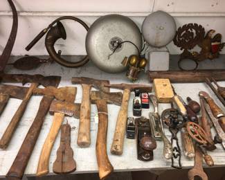 Close up some of the tools