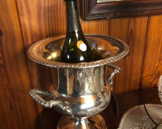 Vintage Silverplate Champagne ice bucket