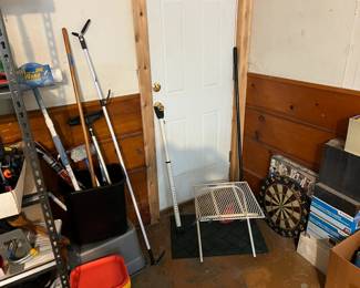 Tools, yard items, etc.