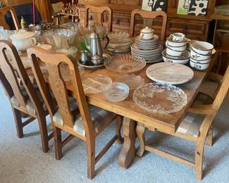 Dining Room Table and Chairs