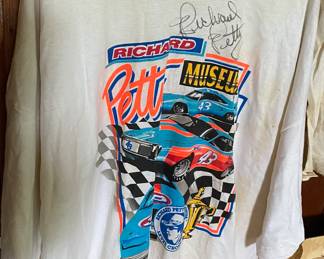 Autographed Richard Petty Museum Shirt