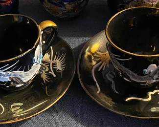 Dragonware Cups and Saucers