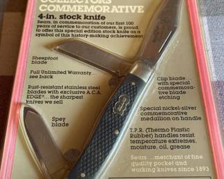 Sears Craftsman 100th Anniversary Knife