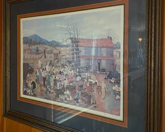 Queena Stovall "The End of the Line" Signed Print