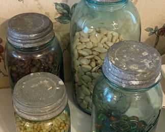 Blue Ball Jars