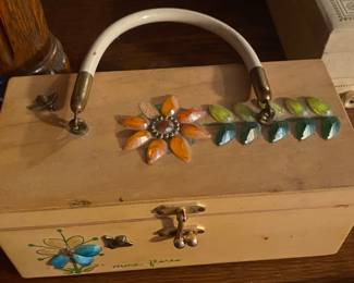 Vintage Mira Flores Purse (Some Stones Missing)