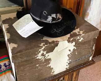 Charlie 1 Horse Hat Company Signed Richard Petty Hat with Box and Paperwork