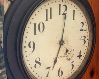 Old Seth Thomas Wall Clock