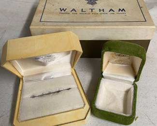 Vintage Jewelry and Watch Boxes