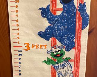 Sesame Street Wall Measure