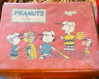 Vintage Peanuts Vinyl Lunchbox