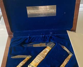 "The Petty Legend" (Richard, Kyle, Lee) Case XX Knife Set
