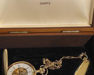 Colibri Pocket Watch and Knife (Runs)