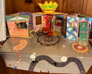 Pee-Wee Herma's Playhouse with Figure