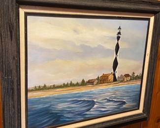Juanita Patrum Lighthouse Painting