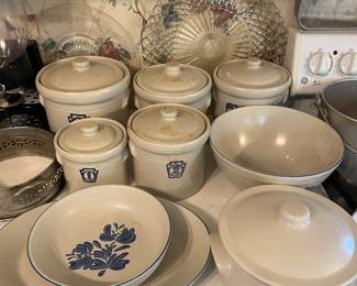 Pfaltzgraff Canister Set and Bowls