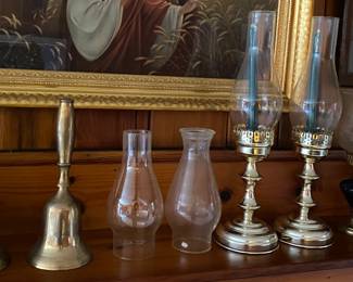 Brass Bells/Candle Holders