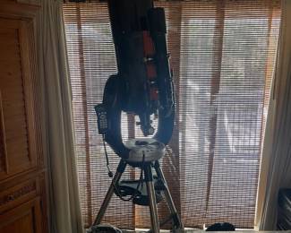 Professional setup, Celestron CPC series telescope. Room full of accessories, will sell as one lot or separate from lens. 