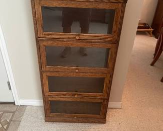 One pc small barrister cabinet 
