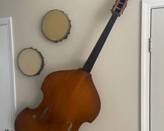 Awesome wall art,  half Bass mount. 