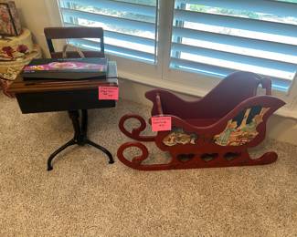 Antique childs desk