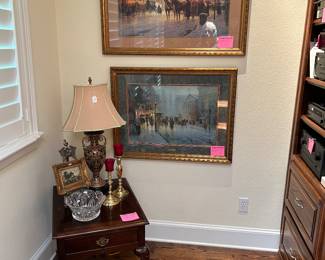 G Harvey framed art