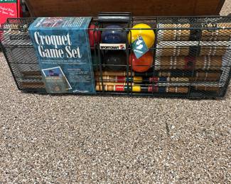 Sport craft croquet game set brand new
