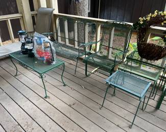 Rod iron furniture