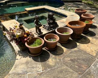Pots Garden Statuary