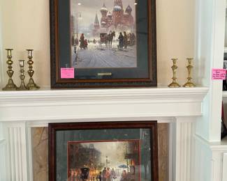 G Harvey frames art