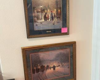G Harvey framed art