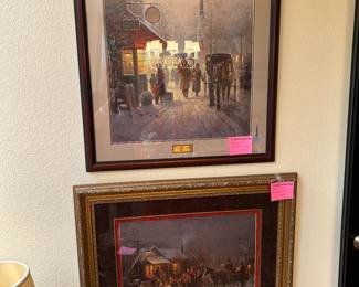 G Harvey Framed art